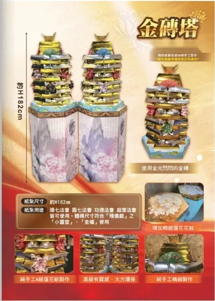 金磚塔 商品型錄